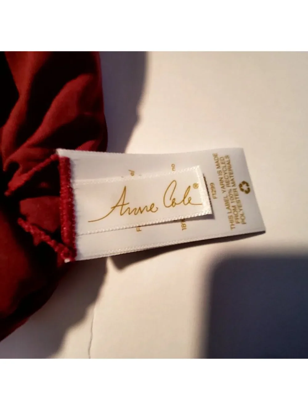 Anne Cole Womens Convertible High-Waist Swim Bottom Wine Red 18W for a curvy fit
